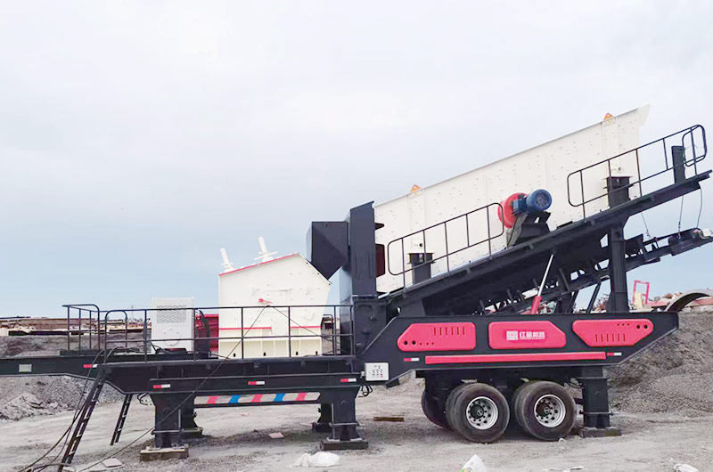 移動石子碎石整形機 移動石子碎石整形機