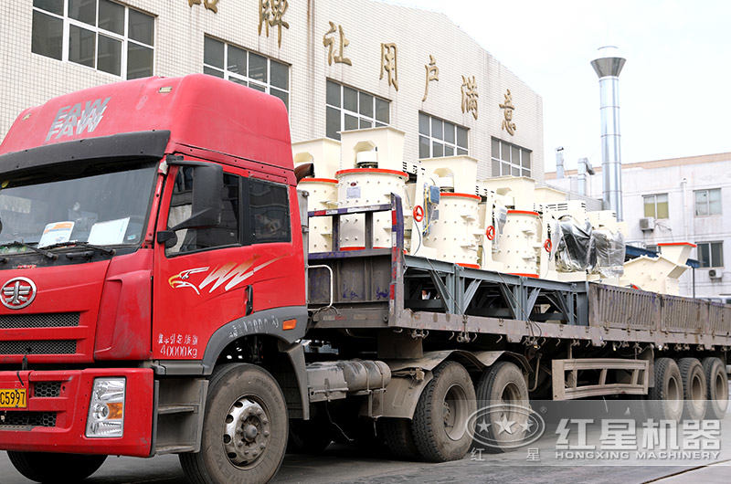 大型砂石廠采用多臺立式復(fù)合破碎機加工 大型砂石廠采用多臺立式復(fù)合破碎機加工