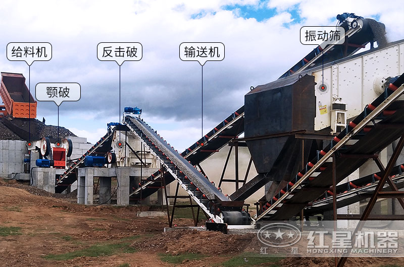 方案二顎破反擊破配置現(xiàn)場 方案二顎破反擊破配置現(xiàn)場