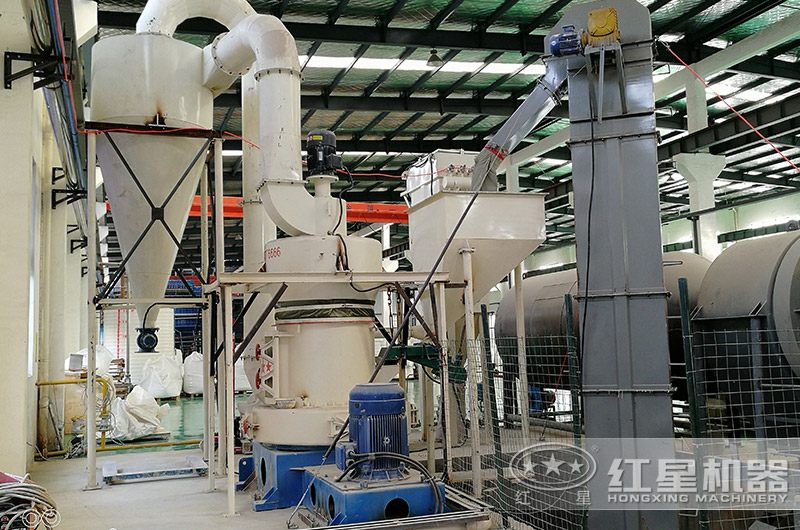 超細立式磨粉機環?，F場