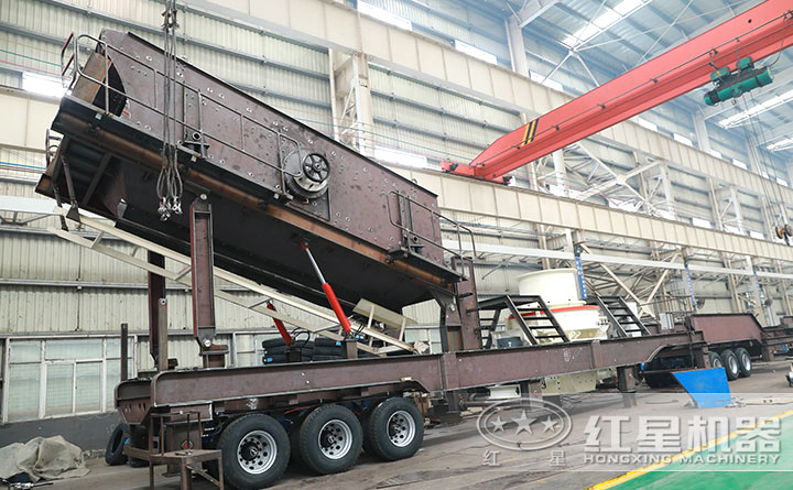 移動制砂、篩分機