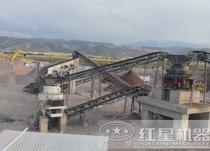 石頭變沙子用戶生產現場，可就近安排現場參觀配置同等設備